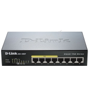 8-Port Gigabit PoE Unmanaged Desktop Switch-D-LINK DGS-1008P
